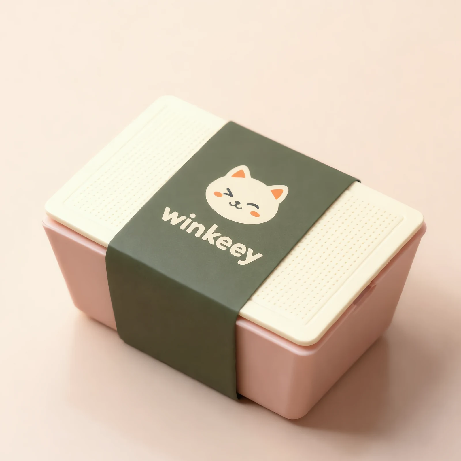 Winkeey retail box — branded packaging for the smart collar
